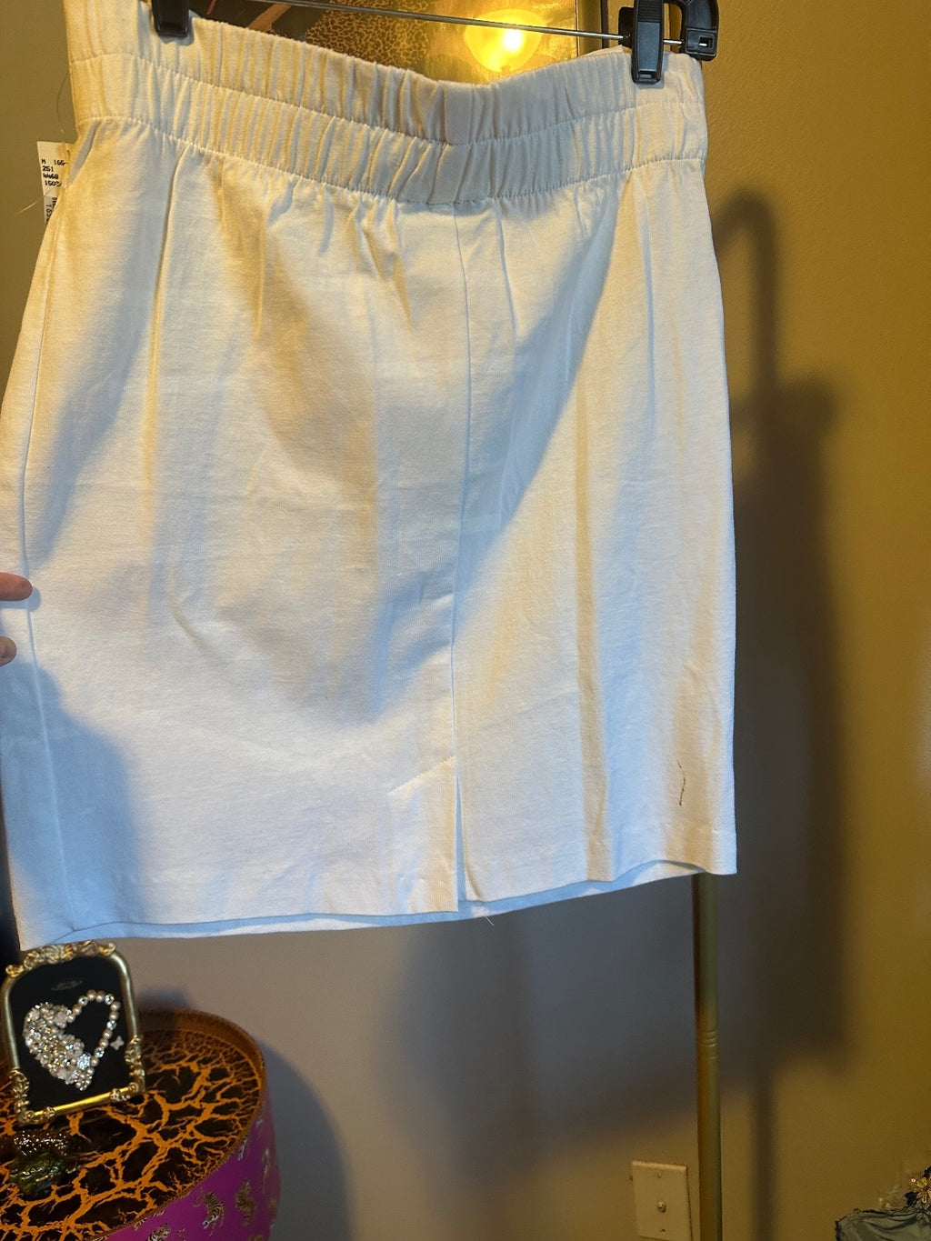 Vintage Embellished Ivory Skirt Suit