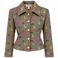 Vintage ANAGE Paisley Cropped Jacket