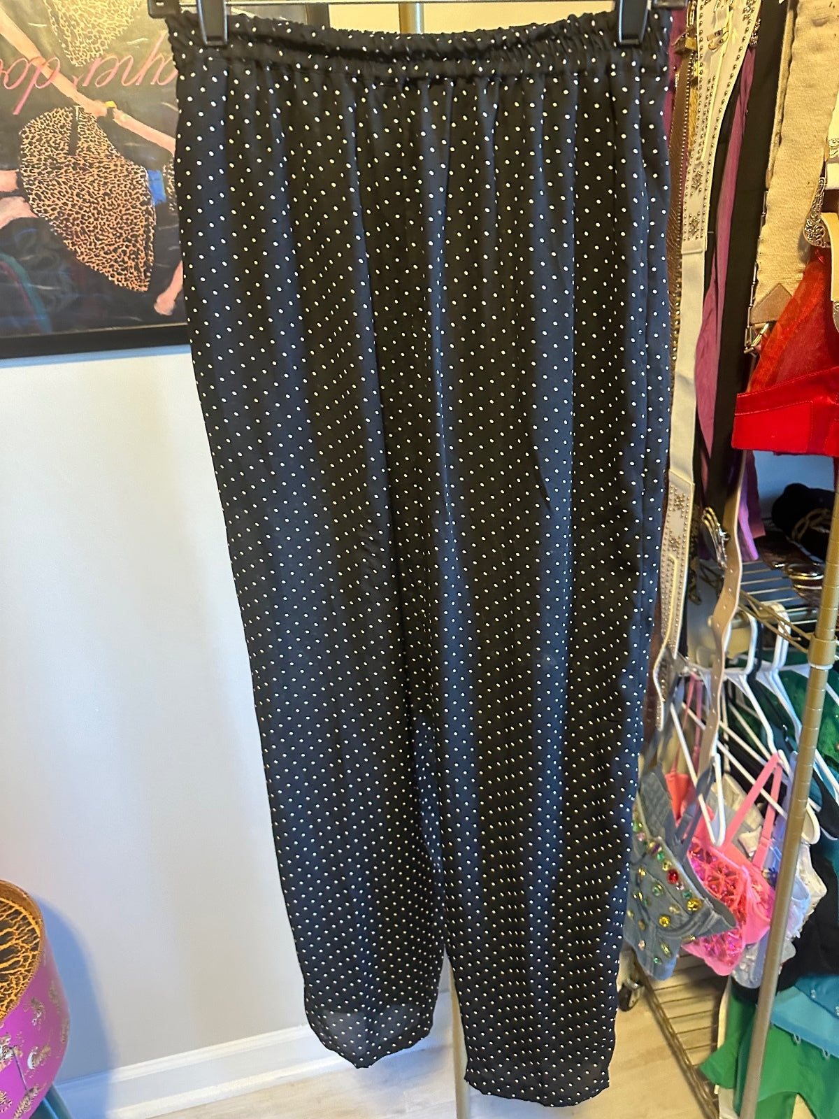 Vintage Cache Floral Patchwork & Polka Dot Jumpsuit