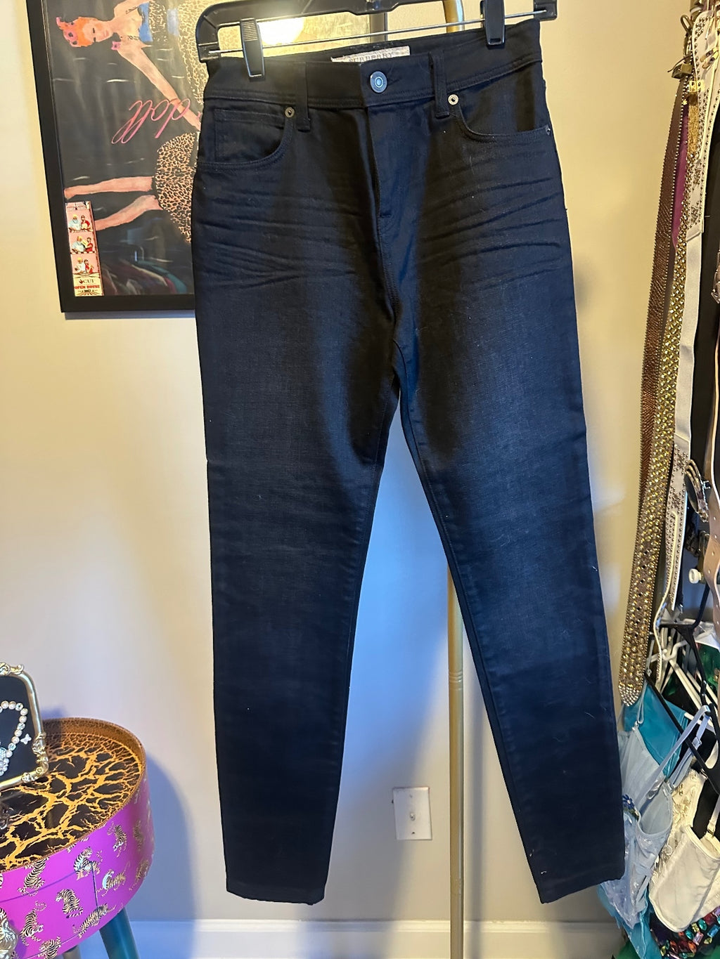 Vintage Burberry Brit Black Jeans