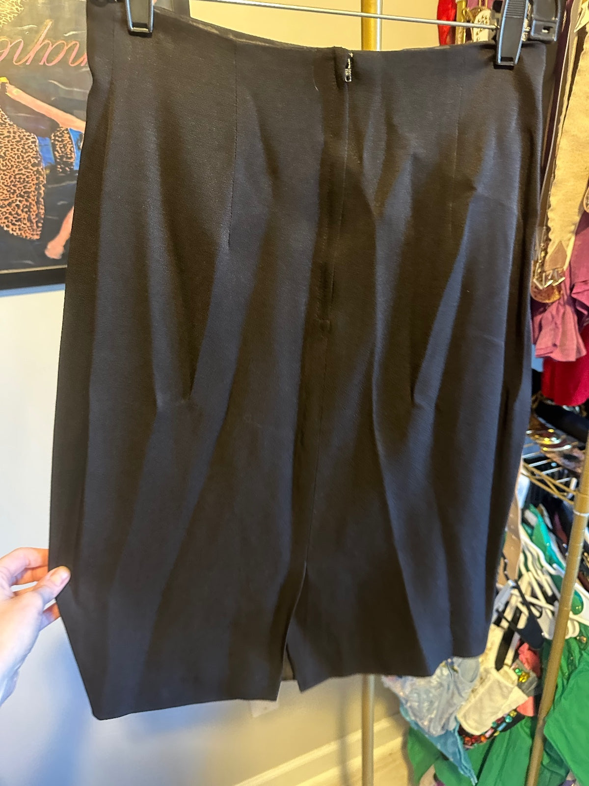 Eletra Casedei Black Embellished Statement Skirt Suit