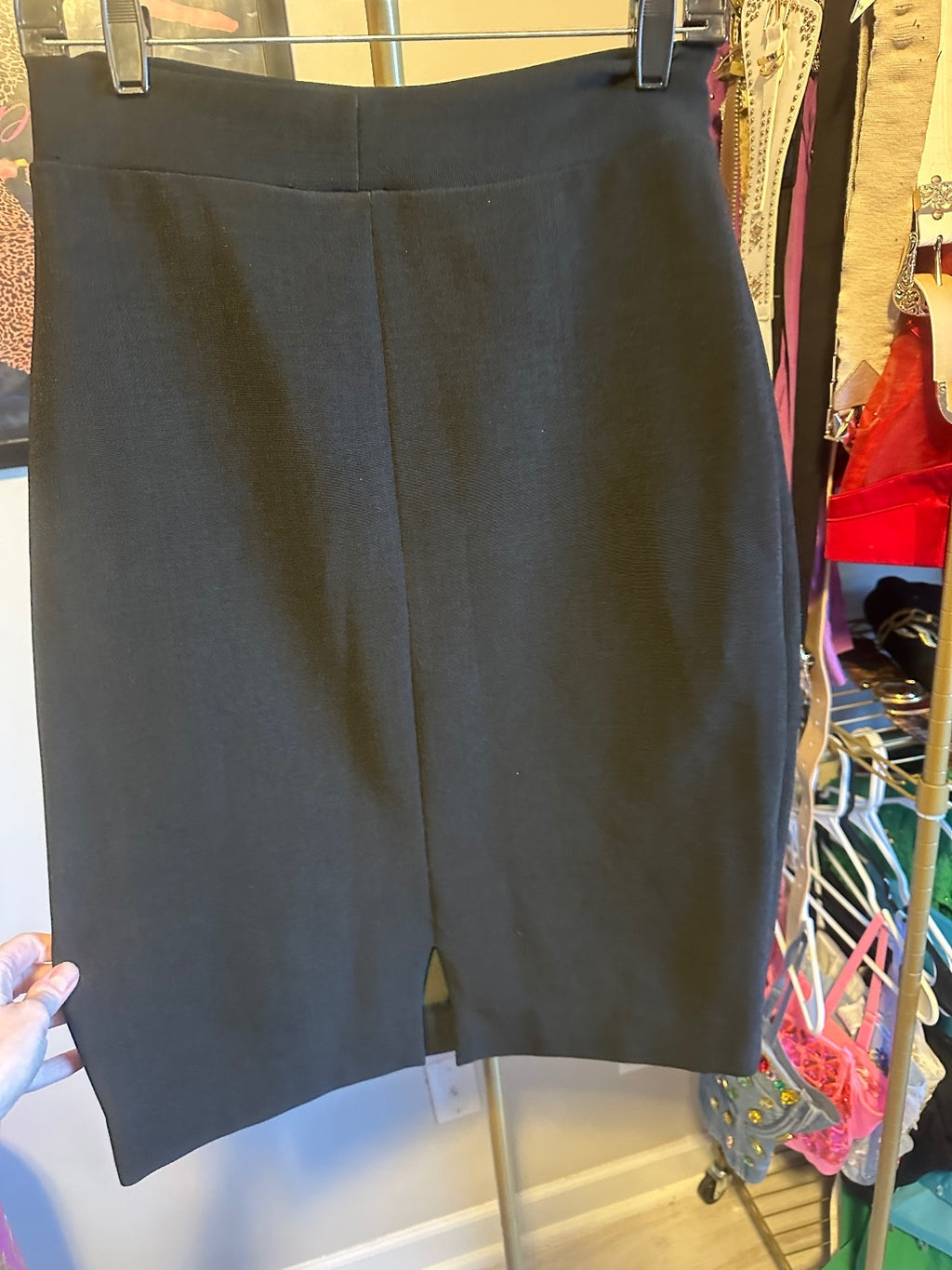 Cache Velvet Trim Power Suit