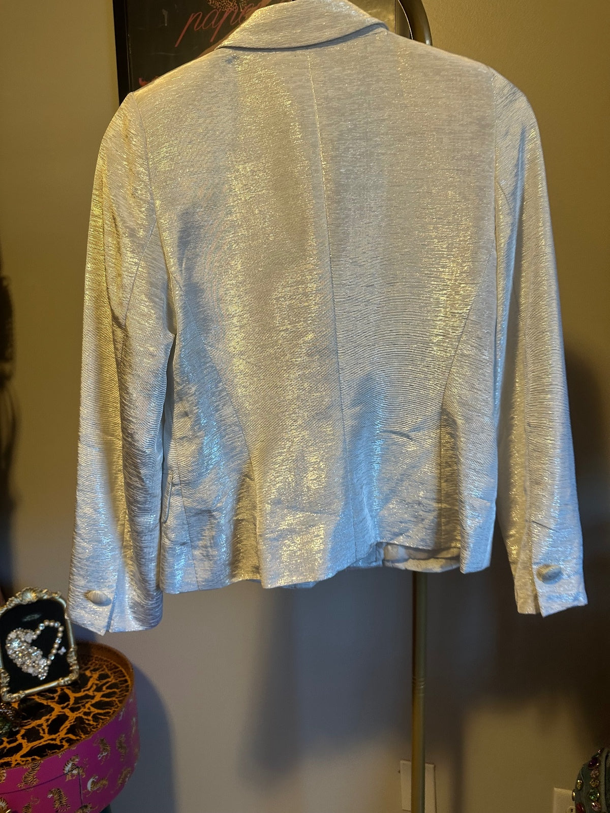 Vintage Escada Removable Lace-Insert Blazer