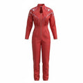 Vintage Red Western Embroidered Jumpsuit