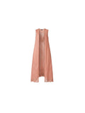 1970s Pink Lace Duster Vest