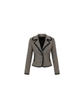 Vintage Cache Black & White Tweed Knit Blazer