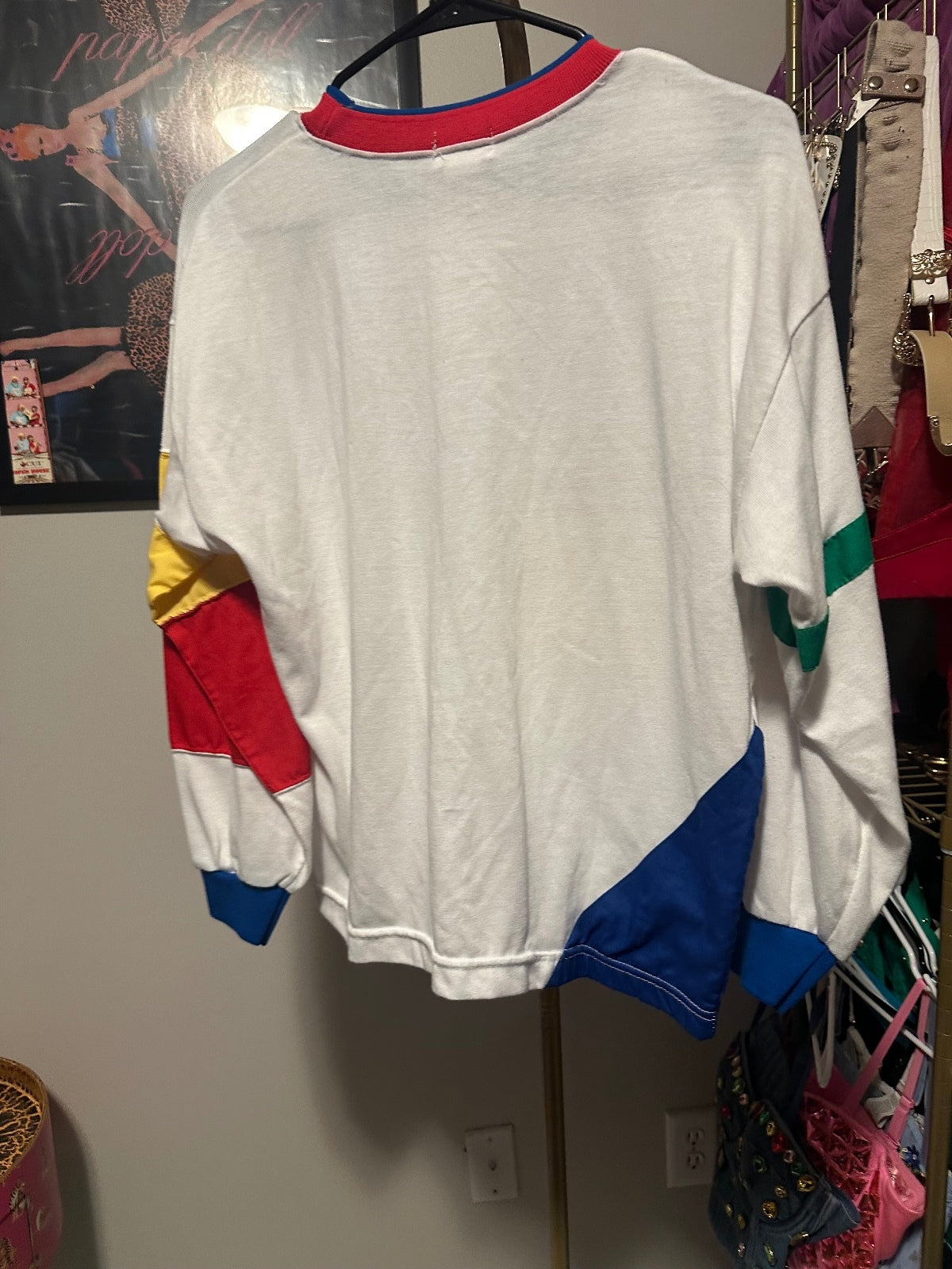 Vintage 80s Colorblock Graphic T-Shirt