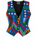 Vintage Rhythm Knits Geometric Vest