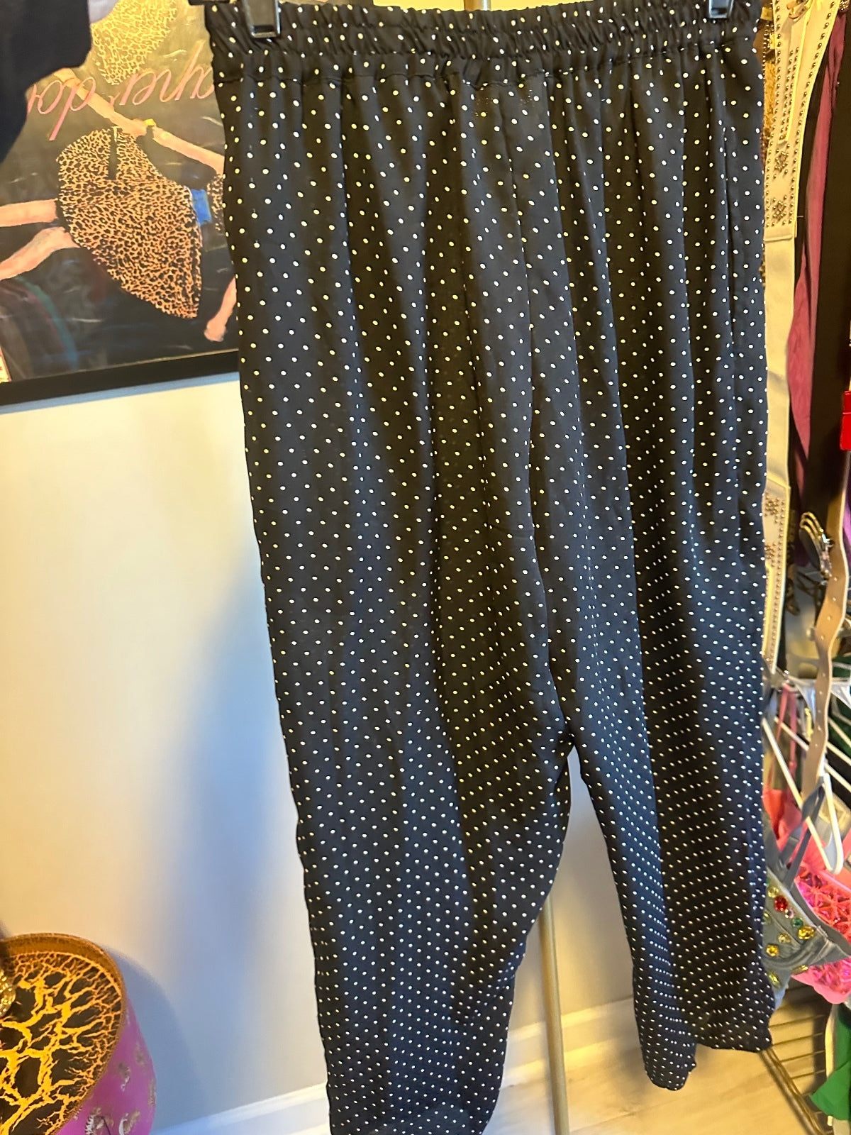 Vintage Cache Floral Patchwork & Polka Dot Jumpsuit