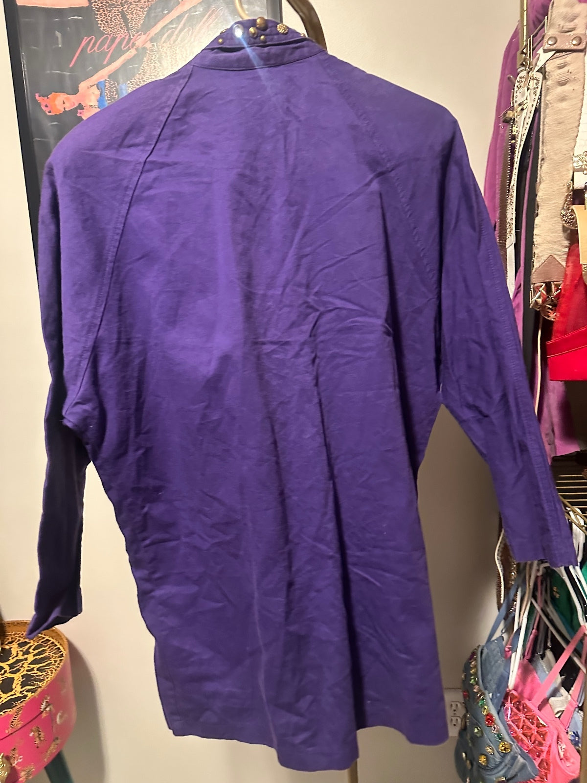 Rio Purple Embellished Blazer