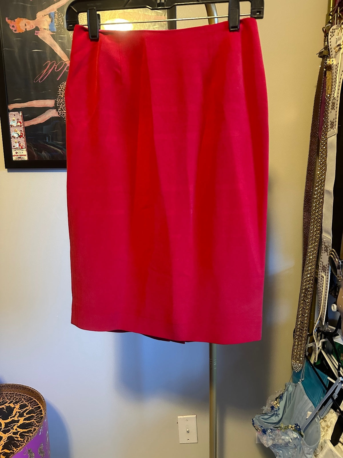 Vintage Dana Buchman Silk 3-Piece Skirt Suit Set