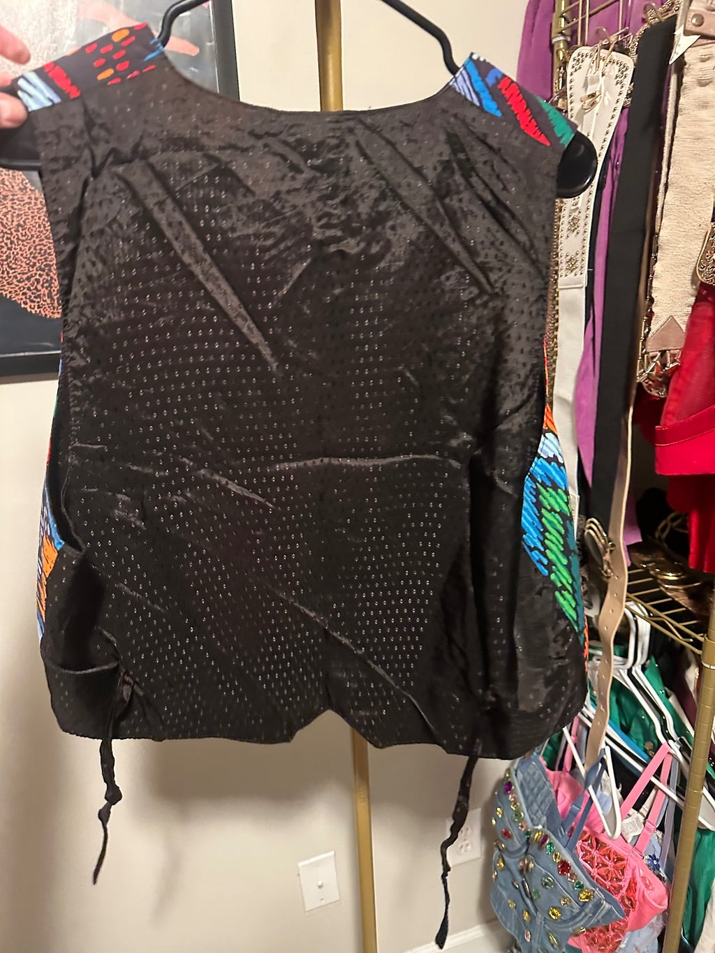 Vintage Rhythm Knits Geometric Vest