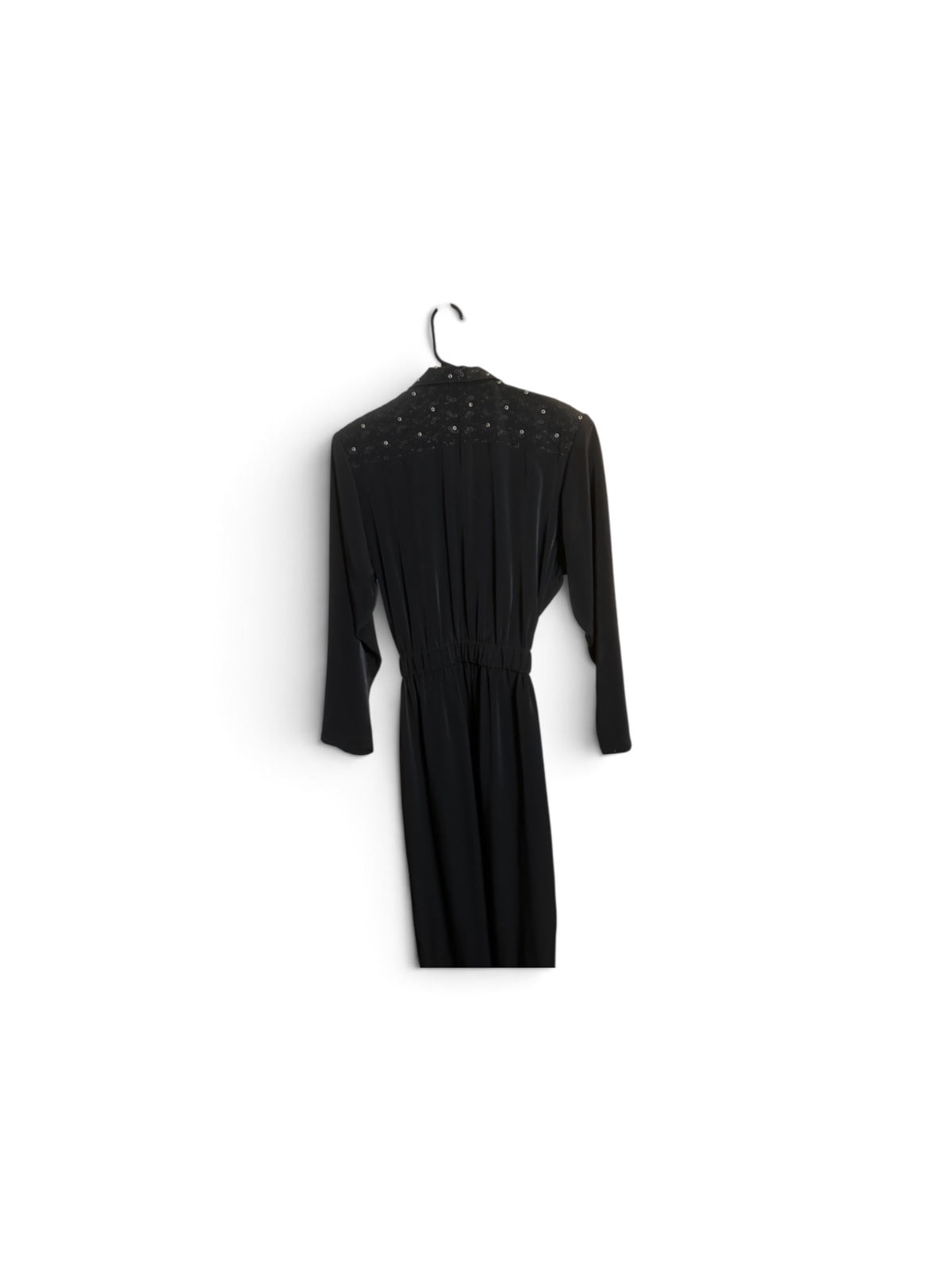 Vintage RIO Black Embellished Jumpsuit