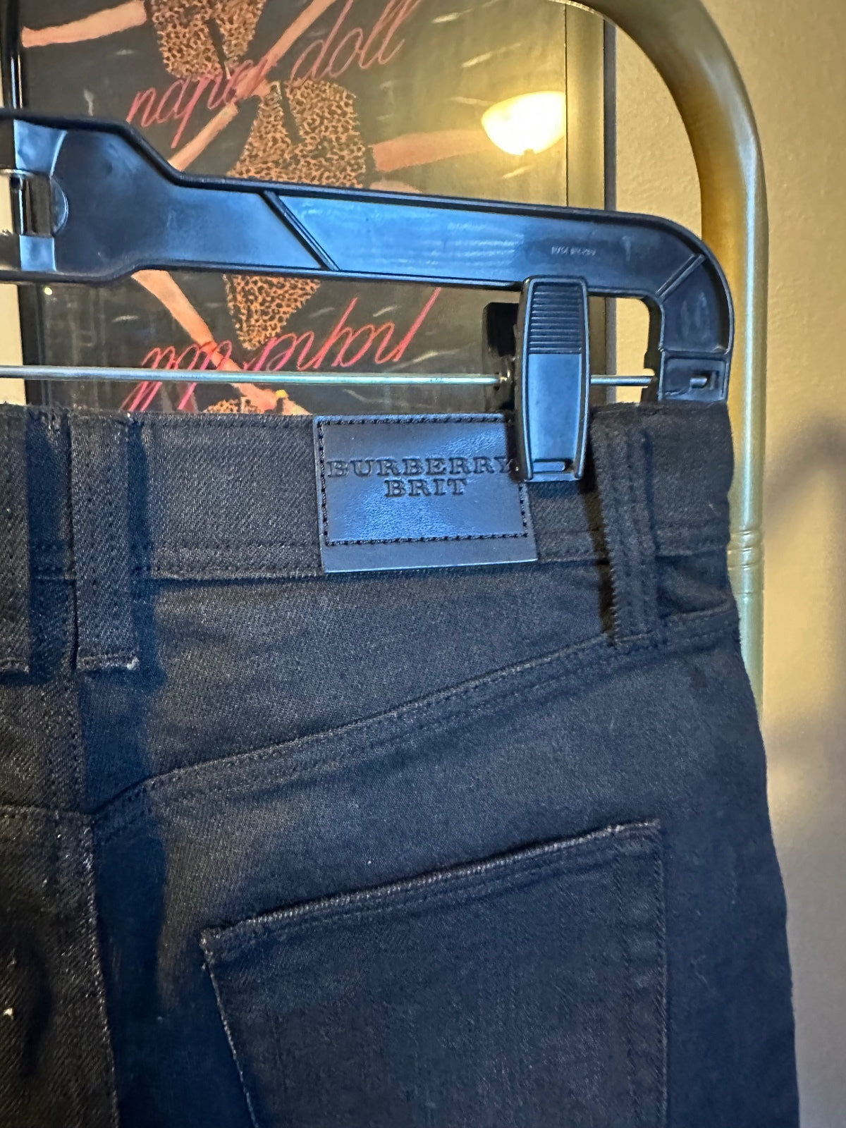 Vintage Burberry Brit Black Jeans