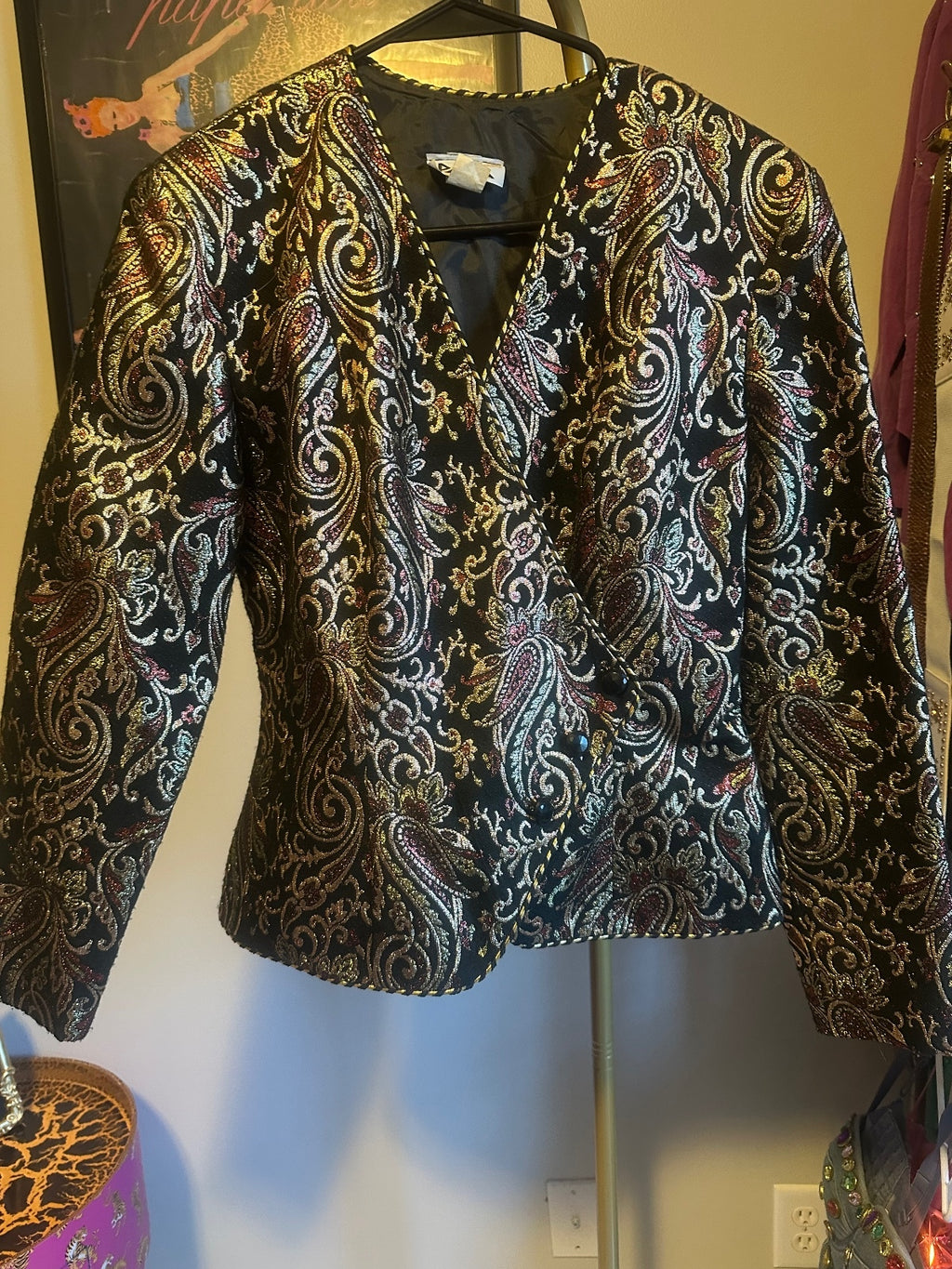 Patra Paisley Brocade Blazer