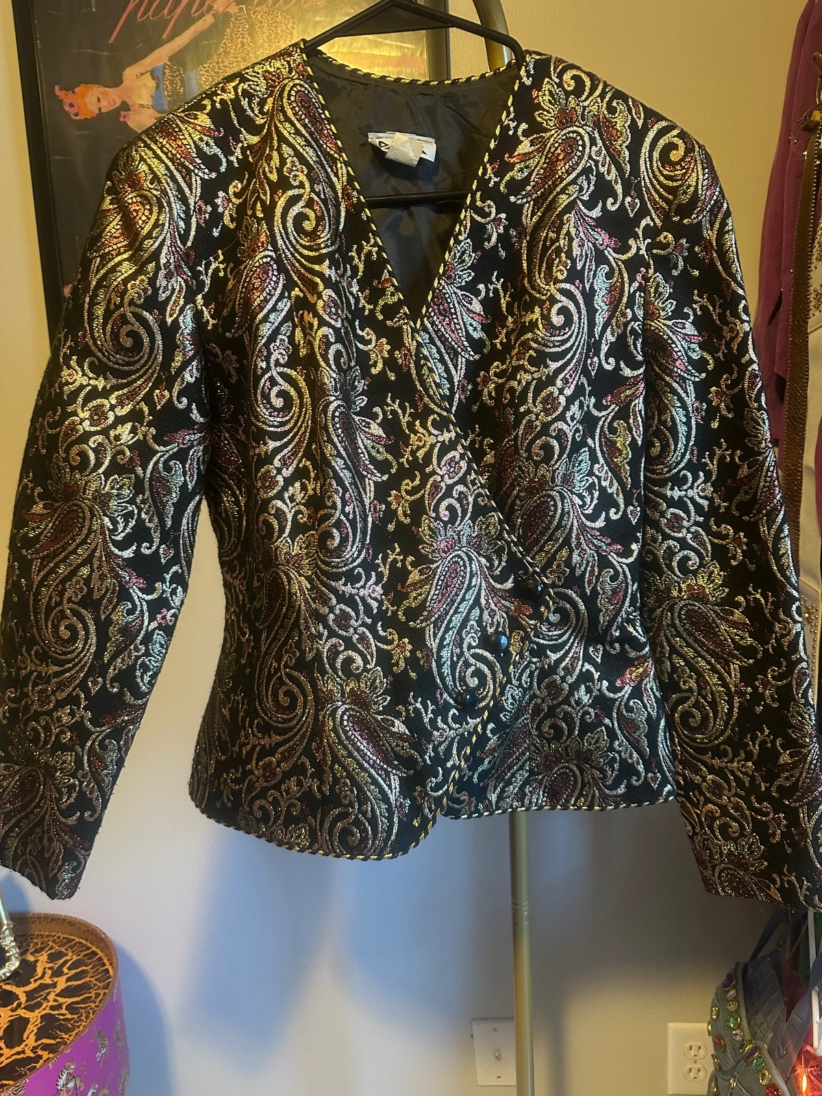 Patra Paisley Brocade Blazer
