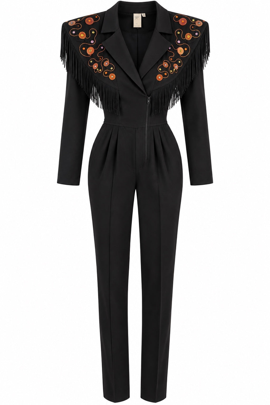 Vintage IIF Western Fringe Jumpsuit