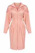 Vintage IIF Blush Pink Embellished Dress
